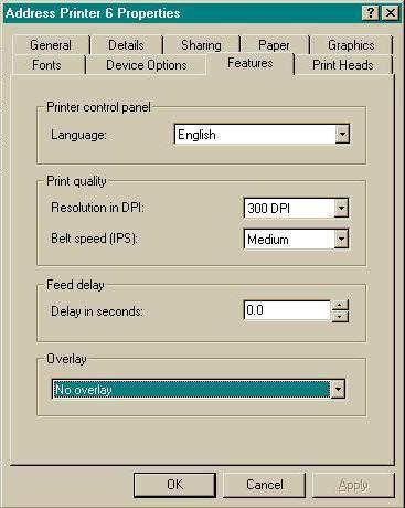 SECTION 3 OPERATING THE PRINTER You can change speeds to a lower speed as follows: Resolution Speeds available 150 DPI Low, Medium, Medium High, and High 200 DPI Low, Medium, and Medium High 300 DPI
