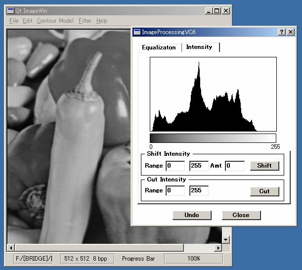 Fg. 6.3- Screenshot of operatons 6.4 Image Propertes. Informaton of an mage The Image Informaton wndow (Fg.6.4- shows the nformaton of an mage.
