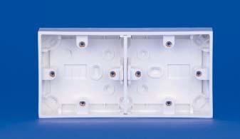 57 box (moulded) E238E WE 30mm Earth terminal Dims: 89x89x30mm, Fix Ctrs: 60.