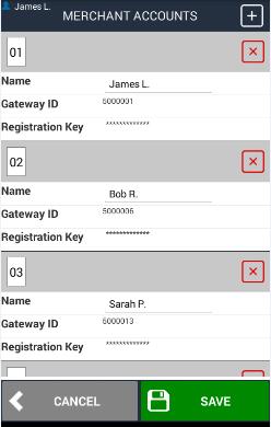 b. Provide a Gateway ID. c. Provide a Registration Key. 4. Select Verify to complete the merchant add and to validate that the parameters entered are correct. 5.
