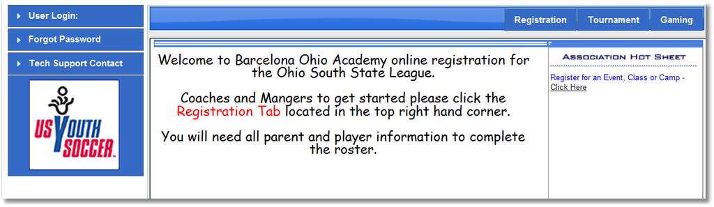 Select the Fall 2017-Spring 2018 season and then select your team from the drop down menu. Follow the instructions on the page to determine your team name/number in the list.