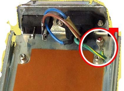 5. Remove the old PSU PCB. 6. You may need to reorient the green/yellow Ground Wire to clear the Universal PCB.