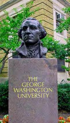 George Washington University Chartered in 1821 by Congress on behalf of George Washington 270,000 alumni worldwide Top provider of Peace Corps volunteers 31%