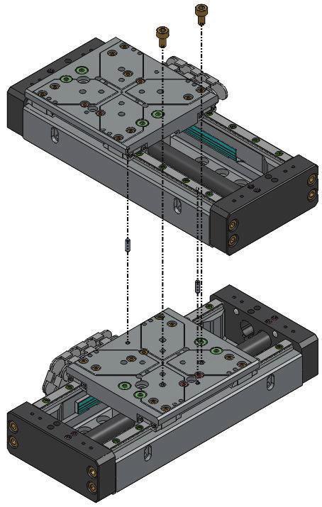 4.1.2 X-Y Mounting For additional mounting configurations see Section 7: Stacking Configurations.
