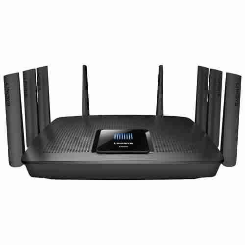 0 Port, Smart Connect Band Steering, 4 Adjustable Antennas+ 6 High Power Amplifiers,Smart Wi-Fi Cloud Management EA9500 EA9500 Max-Stream AC5400 MU-MIMO Gigabit Router, TRI-BAND WI-FI TECHNOLOGY,