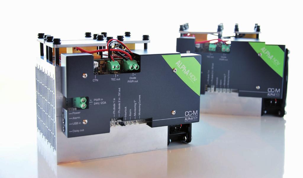 CC-M Multimode Cool & Control Module A module to drive current and control temperature of high-brightness laser