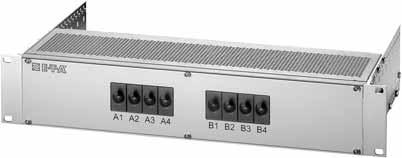 Modular Power-D-Box Description The Power-D-Box is a compact U power distribution system made of aluminium.