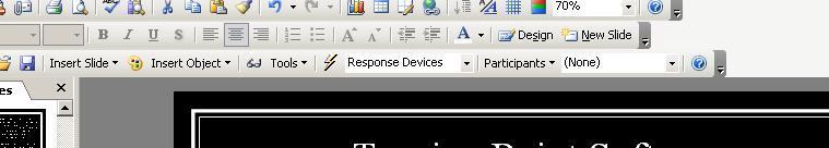 Turning Point Software For Student Response System TurningPoint In the Start Menu/Other Applications Open TurningPoint instead of PowerPoint The Turning