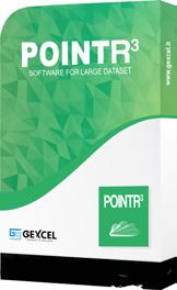 Add-on Software POINTR 3 Gexcel s PointR 3 Developed for the unlimited management of 3D point clouds coming from LiDAR data, 3D sensors and photogrammetry.