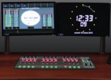 With the same ease you can add a new I/O rackto your networked platform to have a new mixing console for a different broadcast studio.