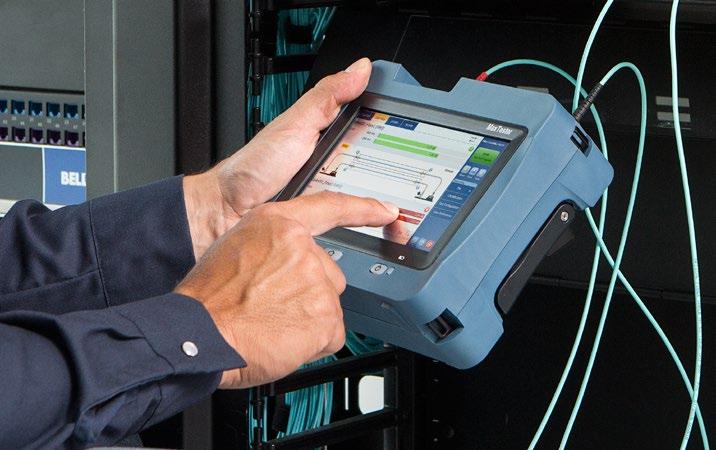 THE FIBER CERTIFIER OLTS... WITH THE EXPERT BLUE TOUCH.