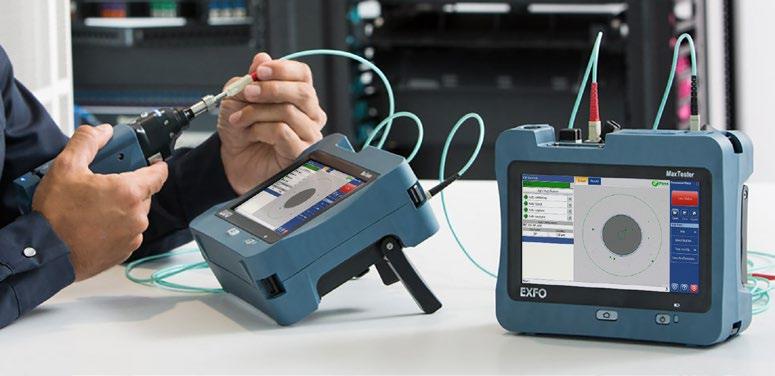 100% Automated a MaxTester 940 Fiber Certifier OLTS Years of experience in the field have given EXFO the insight and the expertise to re-engineer a truly unique and innovative fiber inspection probe