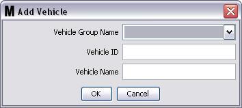 b. Type the customer assigned Vehicle ID (i.e., VIN) number in the Vehicle ID field. c. Name the vehicle with a name to help readily identify the vehicle. d.