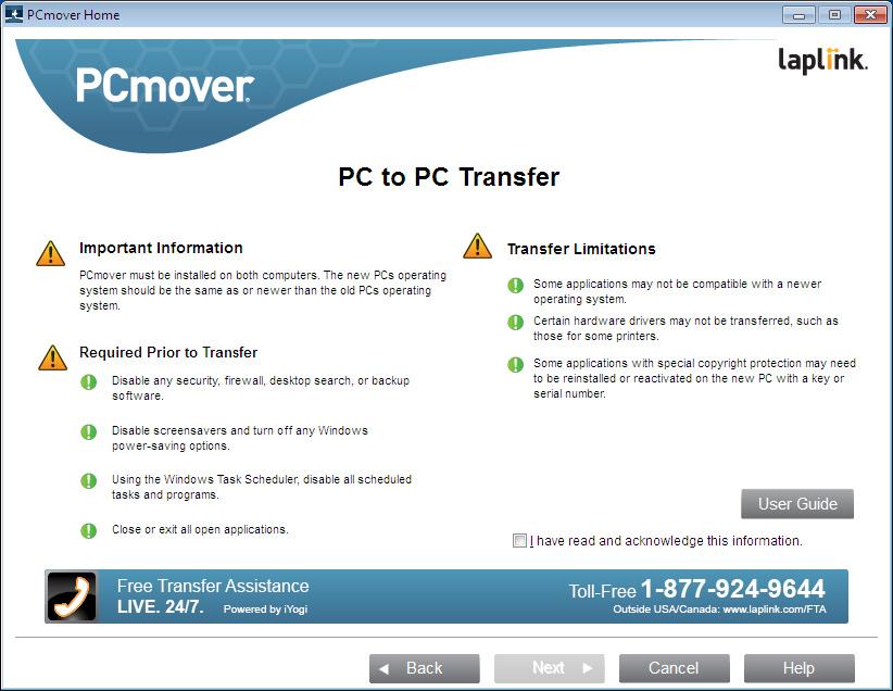 If you need to upgrade from Windows XP/Vista to Windows 7 or Windows 8 on the same PC, or restore from an image or an old hard drive, then you need PCmover Professional.