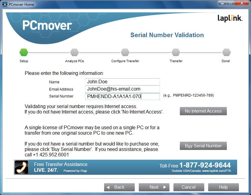 6 Note: You must have access to your e-mail from another computer or a mobile device in order to receive the notification. 3. Preparing Computers for Transfer Choose New (computer), and click Next. 6.