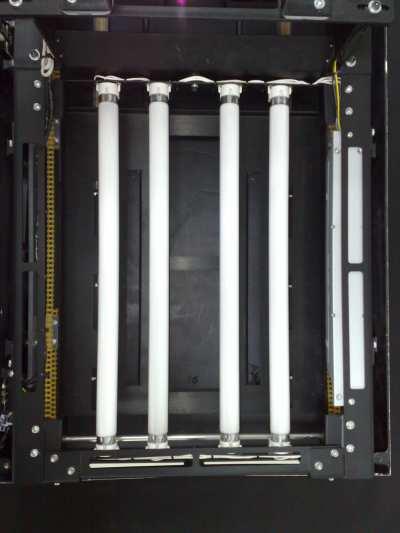 10 Figure 2-3: Electronics' 2-4 Erase lamp area Florescent lamp connectors