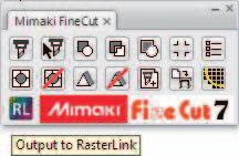 Select the folder created in P. 7 Prepare the attached RasterLink. from [RasterLinkPro*] - [Hot].