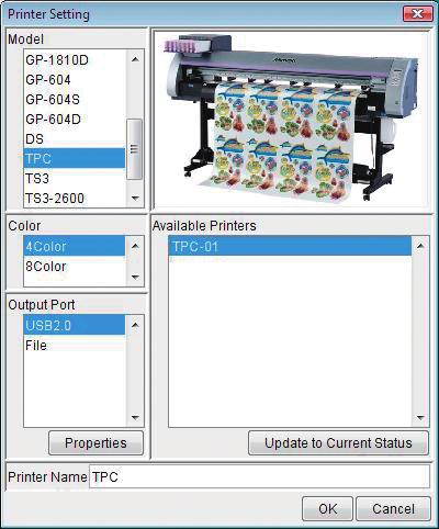(1) Select [All Programs] from [START] menu. (2) Click [Mimaki RasterLinkPro***] and select [Printer Management]. (3) When the printer management dialog is displayed, click [Add].