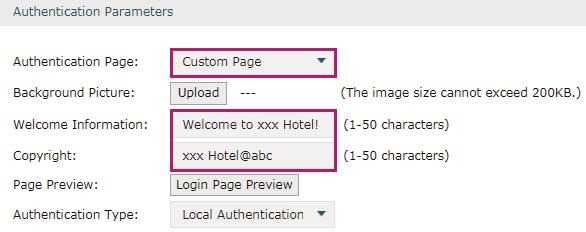 2) Create the authentication accounts for the guests. 7.3.