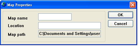 button at Map list. A file opening dialog box gets displayed.