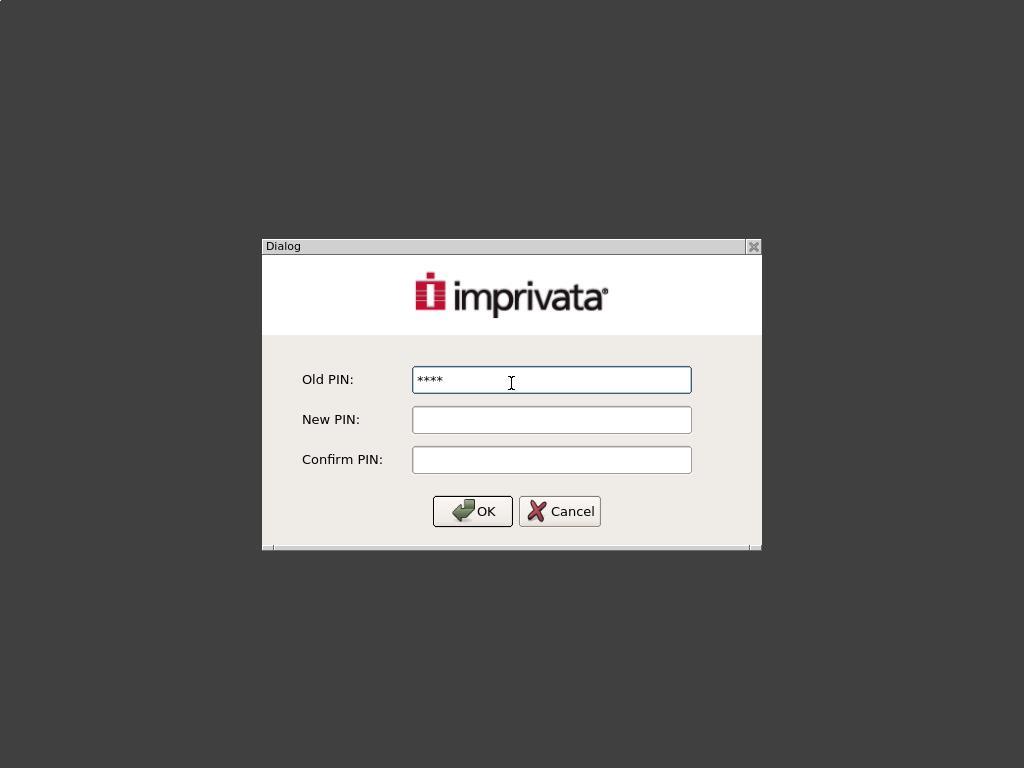 Password as second factor The Imprivata User Policy can enforce the request of the user password as a