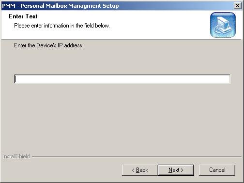 2.2.1 Installing the PMM Software a. Insert the PMM CD in the CD-ROM drive of your PC. The CD should run automatically. If the CD does not run automatically, select Start.
