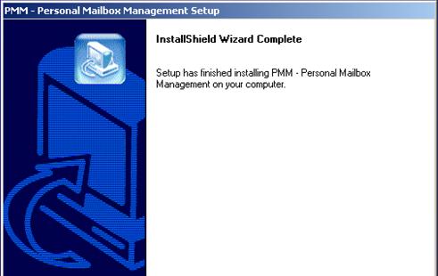 Figure 2: PMM Installation Window: Mailbox Number d. Enter the mailbox number in the field. e. Click Next. The settings are applied and the Installation Complete screen opens (Figure 3). f. Click Finish.