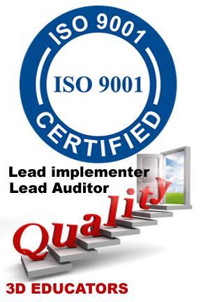 - ISO 9001 (Quality Management System) - ISO 14001