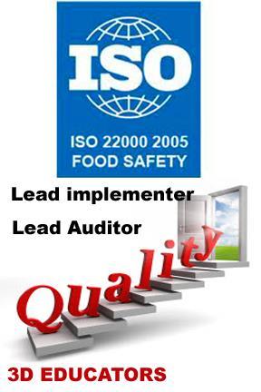 (Health Safety and Management System) - ISO 22001 (Food Safety