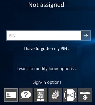 Windows 10 Windows 7 4. Enter the PIN and click or.