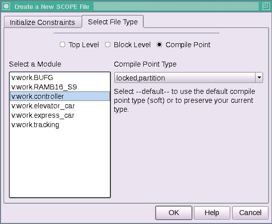 Synopsys Synplify Compile Point Feature and Setup Next, the compile points for the design must be identified and set up.
