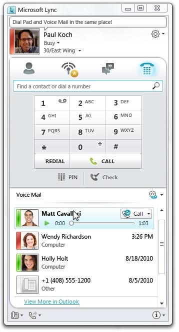 Lync Server 2010 aspires to remove those boundaries, delivering efficiency and cost savings by delivering a unified solution with feature parity to multiple single-workload solutions.