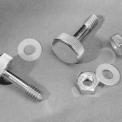 of 4 screws & 4 washers Nickel plated 10-32 x 0.