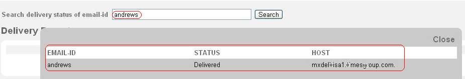 mail delivery status Email Search Worried about not remembering full email Id?