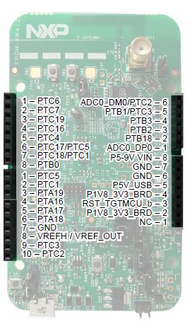 FRDM-KW41Z board peripheral functions 4.7.