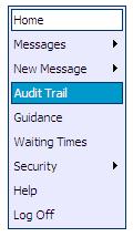 AUDIT FUNCTION The Audit Trail allows you to look at what activity has been performed by the Practice.
