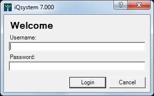 4. Log in using the Administrative login ID and password set up previously.
