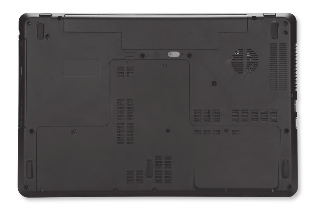 Your Acer notebook tour - 13 Base view 1 2 4 3 # Icon Item Description 1 Battery bay Houses the computer's battery pack. 2 Releases the battery for removal.