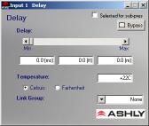 1d Input Gain Different from the Preamp block, input Gain adjusts signal level from +12dB to Off. Due to limitations within the graphical interface, fine tuning gain settings in 0.