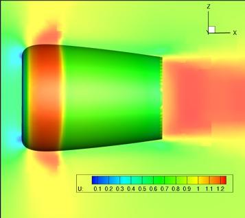 Powered nacelle shape optimization is possible if: CFL number is low (e.g. CFL = 0.