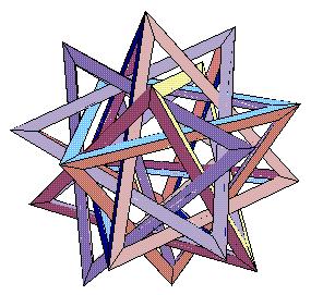 8 Exercise 22 Describe, possible generators for the group of rotations of the truncated icosahedron as permutations in S 60. Use the embedding in the plane below.