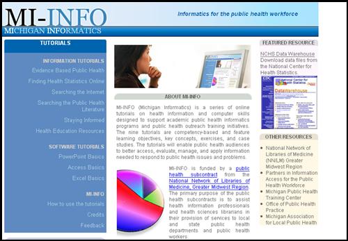 A fixed-width web page - note the white space on the right.