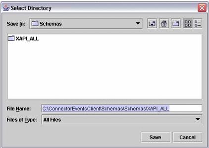 Generating Schemas for Event XML Documents If you select multiple events, all events must be active in that environment. 3.