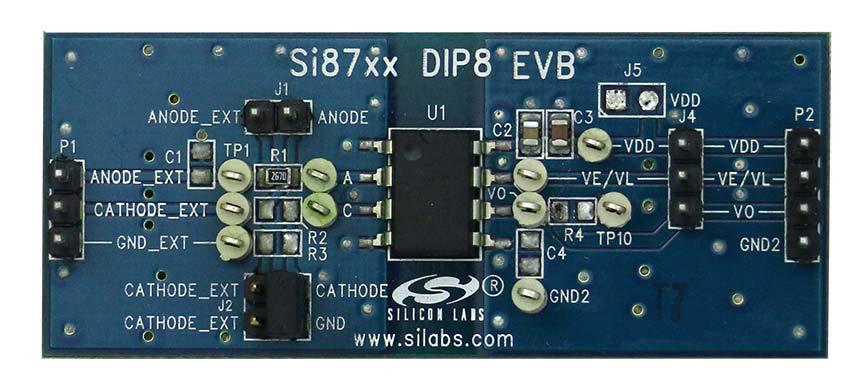 Si871X LED EMULATOR INPUT ISOLATOR EVALUATION BOARD USER S GUIDE 1.