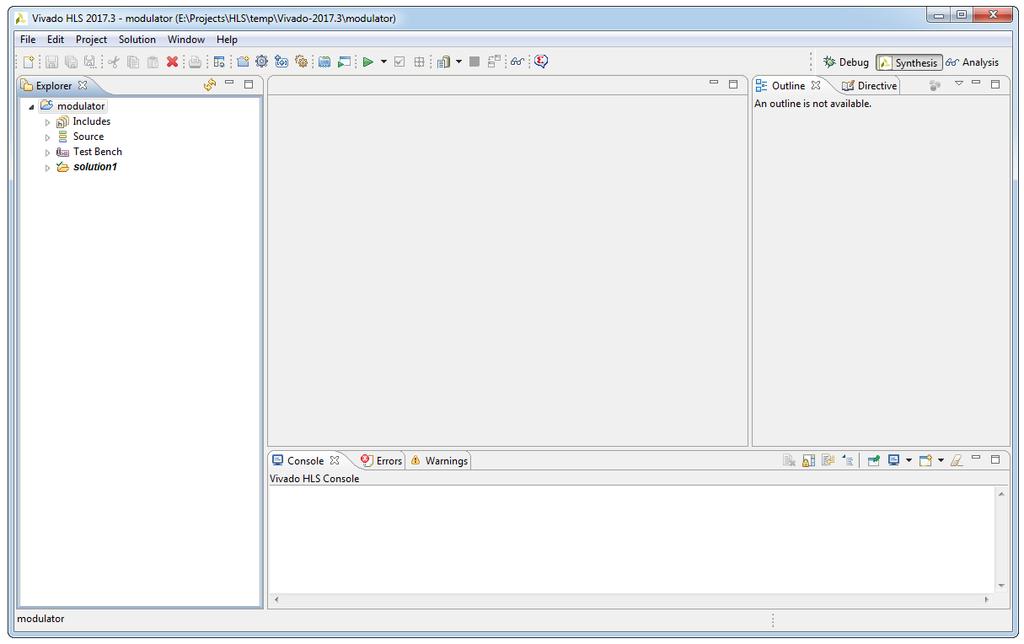 21 11. In the Solution Configuration dialog box, click Finish to open the created Vivado HLS project, see Figure 2.