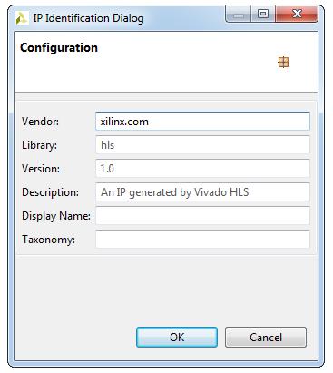 63. Figure 2.63: Configuration dialog box The Configuration options allow the following identification tags to be embedded in the exported package.