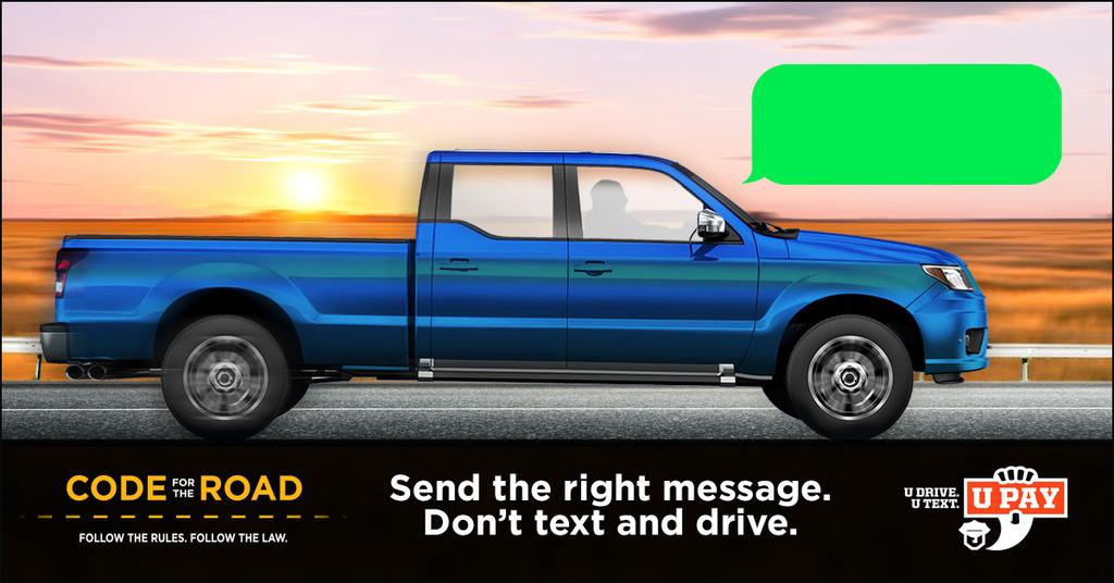 Nationwide in 2014, over 3,000 people were killed and over 430,000 were injured in crashes involving distracted drivers. In North Dakota, texting while driving is illegal.