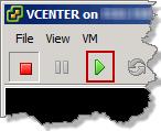 3. Click the Power On button in the toolbar to power on the VM. 4.