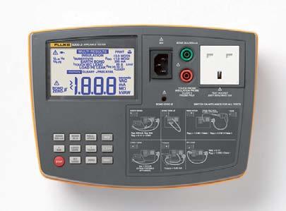 Fluke 62002 and 65002 Portable Appliance Testers Perform more tests each day!