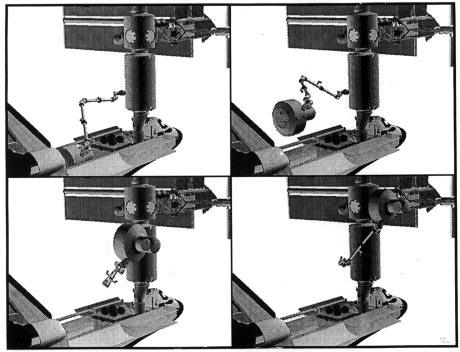 STIEBER et al.: INSTRUMENTATION ARCHITECTURE AND SENSOR FUSION 109 Fig. 1. Installation of airlock by the Space Station Remote Manipulator System. Fig. 3. Extended hyperstability concept. Fig. 2.